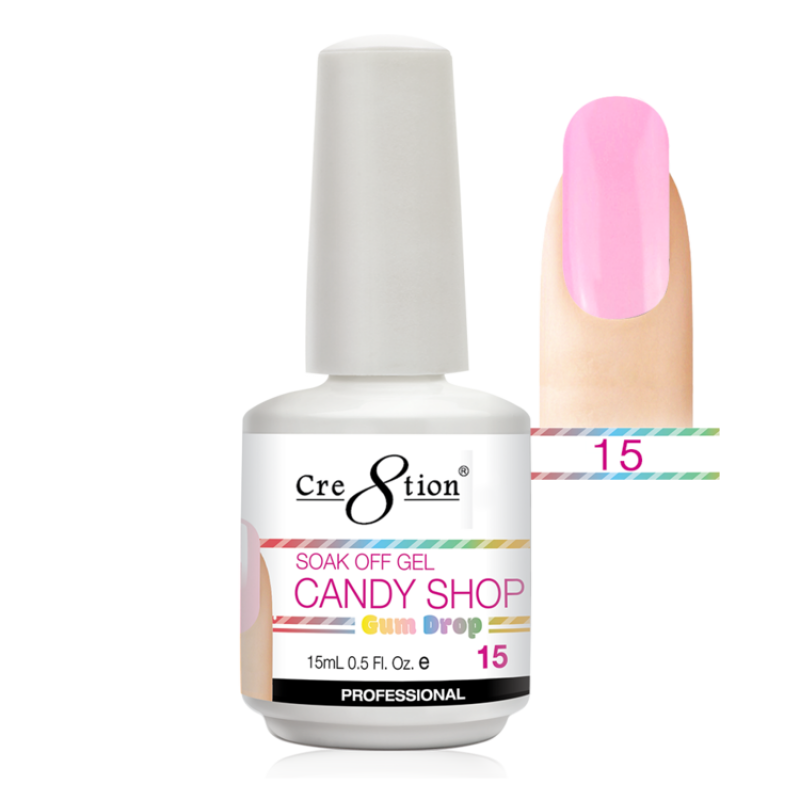 Cre8tion Candy Shop Gum Drop Gel Color 15